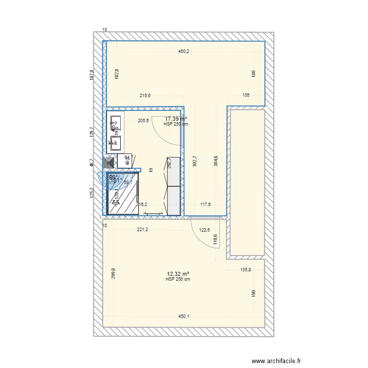SURFACE FINAL. Plan de 0 pièce et 0 m2
