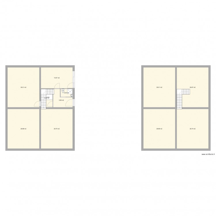 2  nivzaux 1210. Plan de 0 pièce et 0 m2