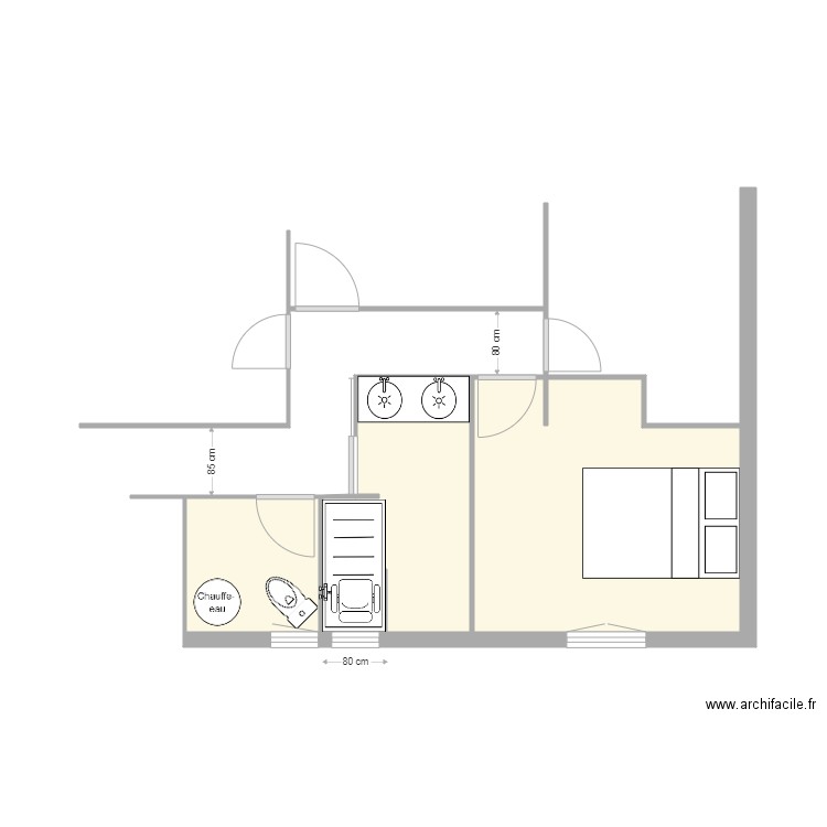 GENET initial. Plan de 0 pièce et 0 m2