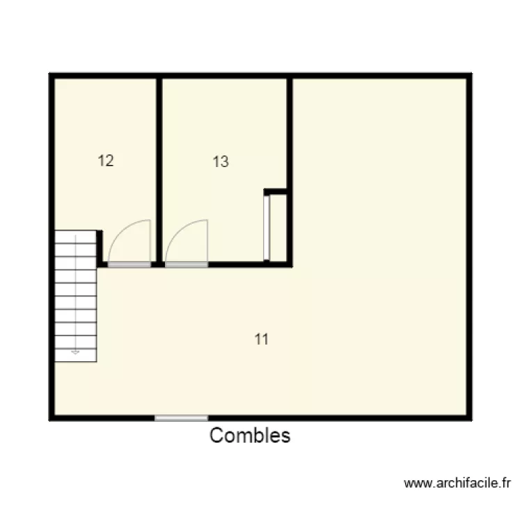 174237 Indivision ROBIN. Plan de 