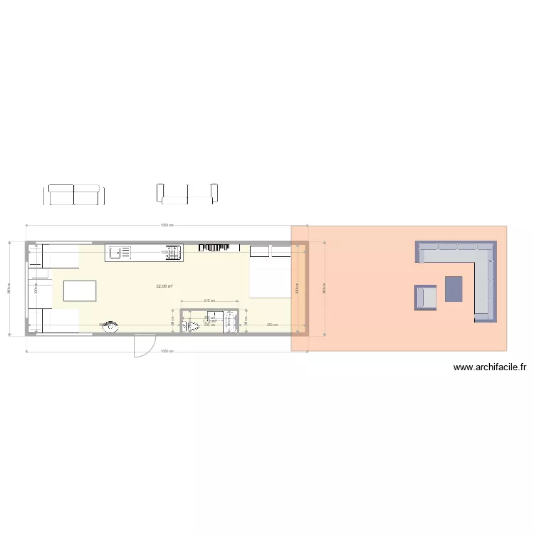 MOBIL HOME. Plan de 