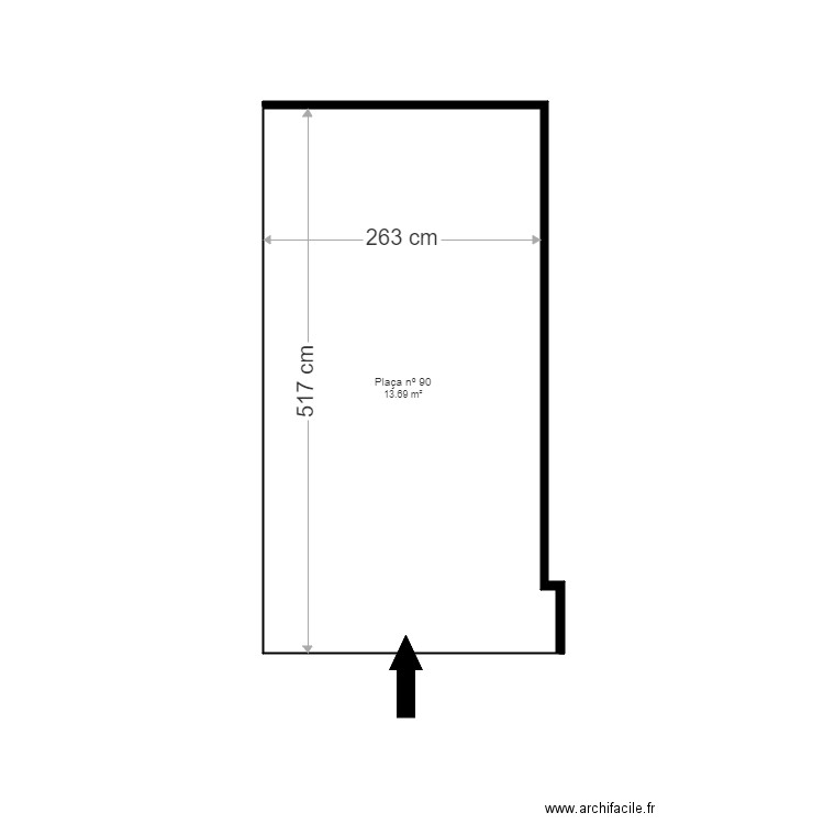 CAMP DE PEROT BLOC C 2 2. Plan de 0 pièce et 0 m2