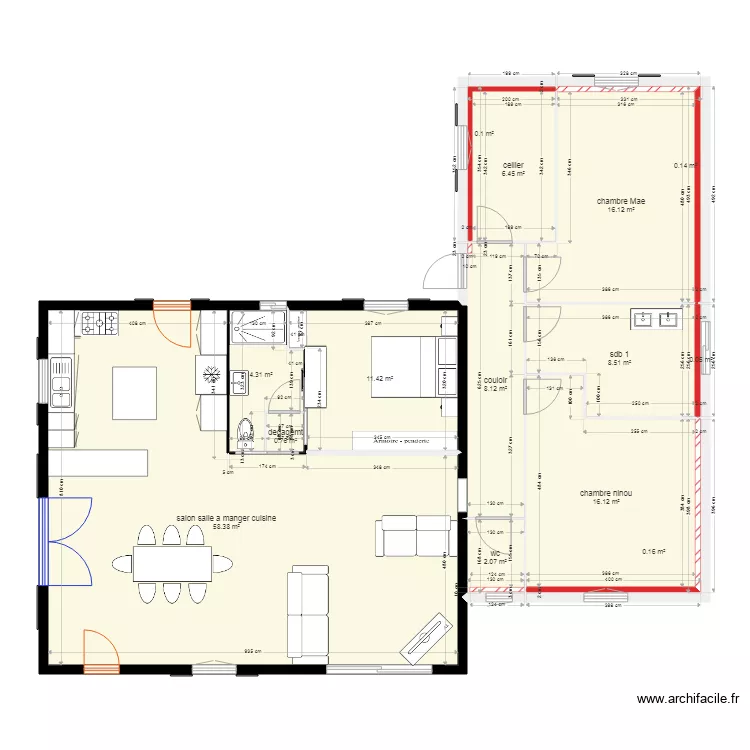 maison muy plan ancien et news test 5. Plan de 