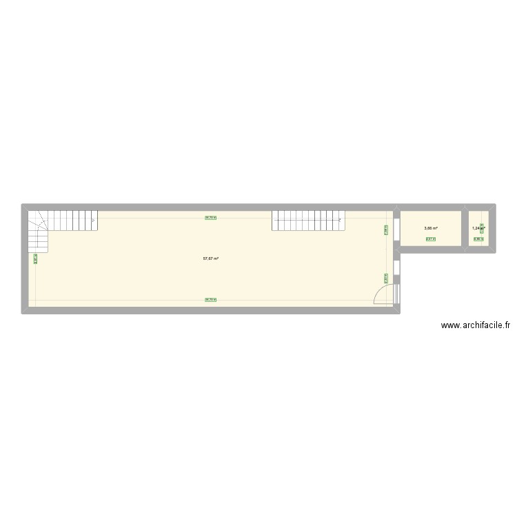 plan rdc . Plan de 0 pièce et 0 m2