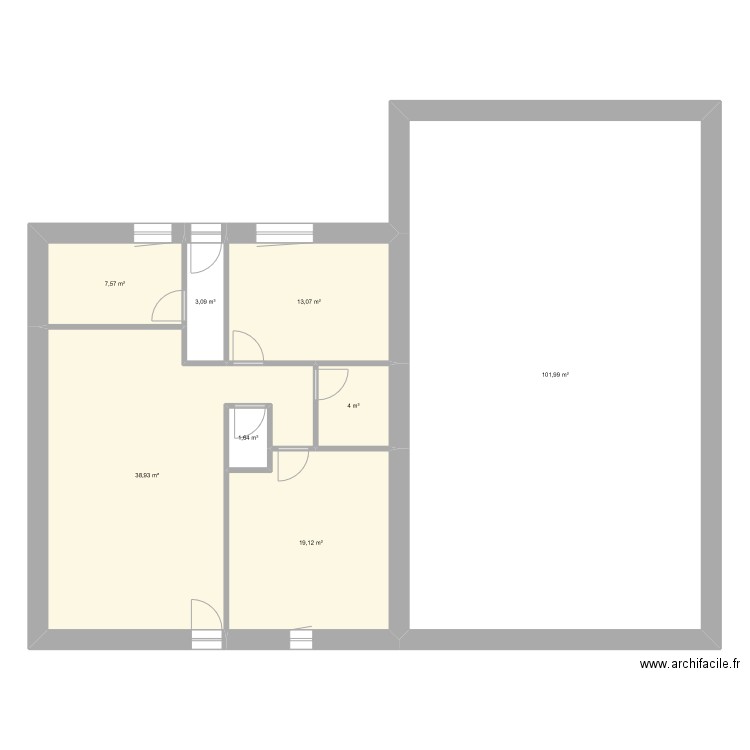 henriville modif 1. Plan de 0 pièce et 0 m2