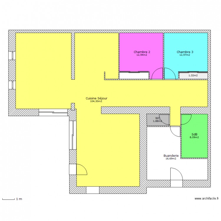 Distribution Intérieur 2. Plan de 0 pièce et 0 m2