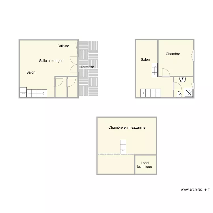 2073De Mari. Plan de 