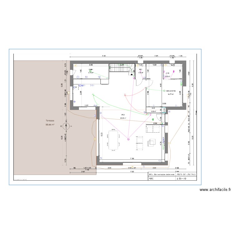 JDK (IFS rdc). Plan de 0 pièce et 0 m2