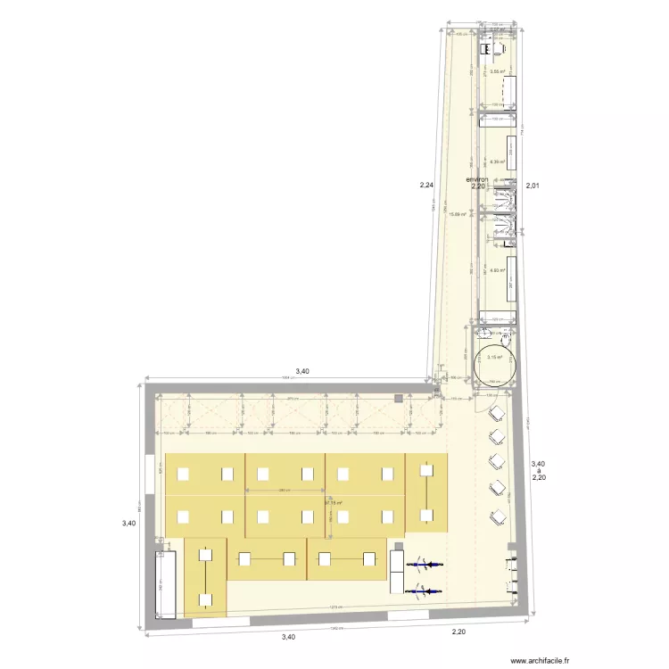 Cage3v2. Plan de Cage3v2. Plan de