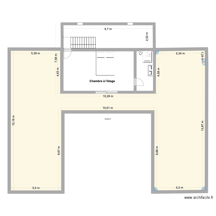 ZERRAI Premier etage . Plan de 0 pièce et 0 m2