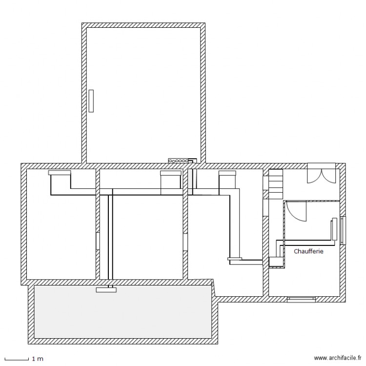 Circuit de chauffage central. Plan de 0 pièce et 0 m2