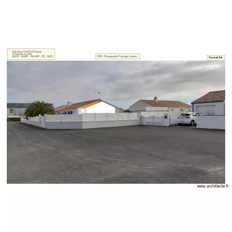 DP8 - Photographie Paysage lointain. Plan de 