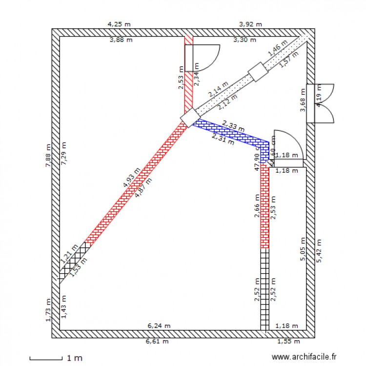 Plan. Plan de 0 pièce et 0 m2