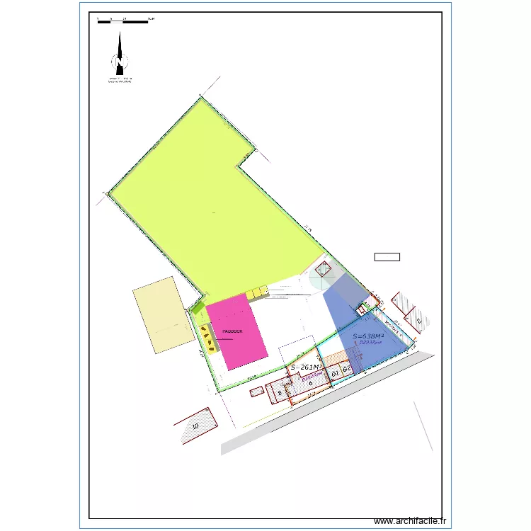 PLAN M PROPRE 9 - 5M 2 PISTE ZAC. Plan de 