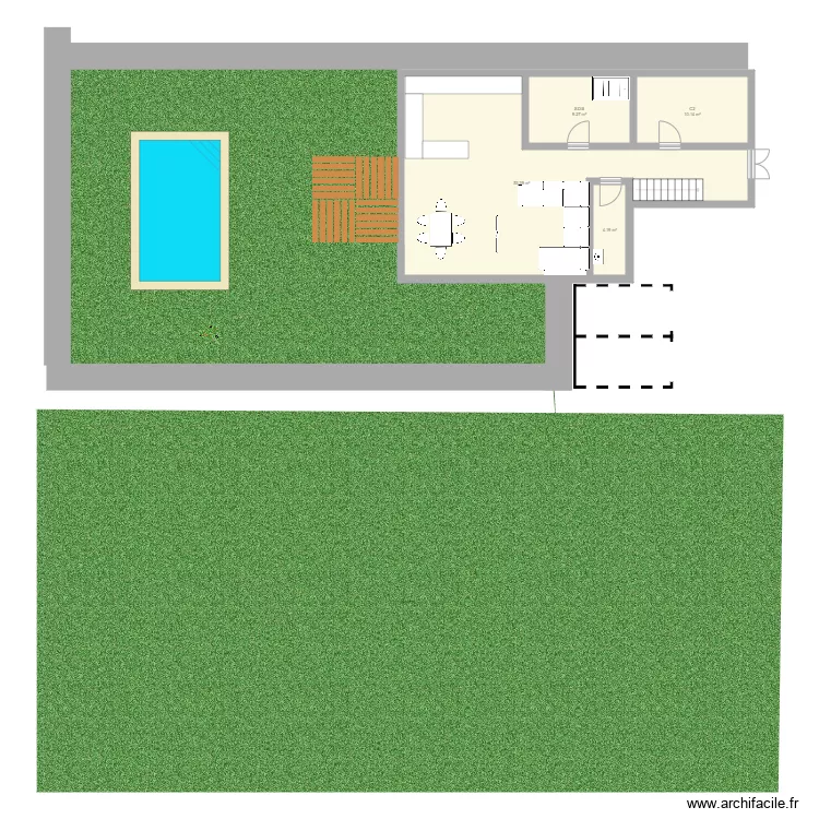 maison 2. Plan de 