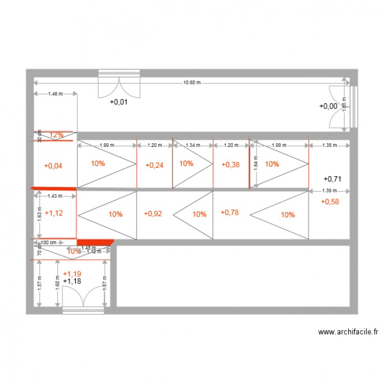 Rampe ADAP Ecole Chateau Eau Projet. Plan de 0 pièce et 0 m2