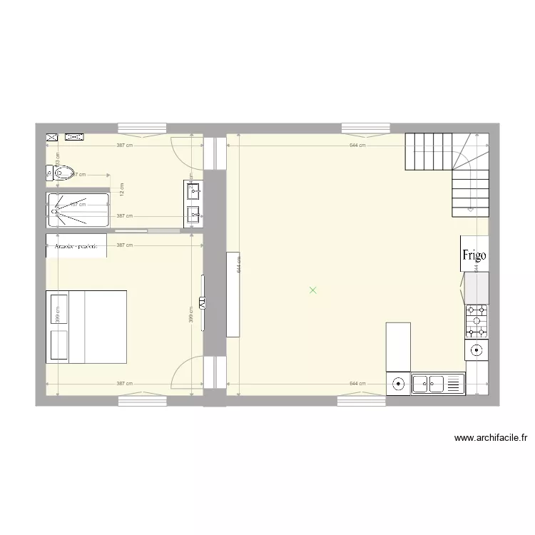 Nieuil plan 1. Plan de 