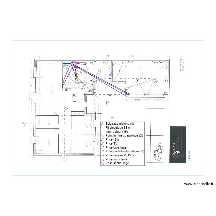 GIACOMELLI. Plan de 0 pièce et 0 m2