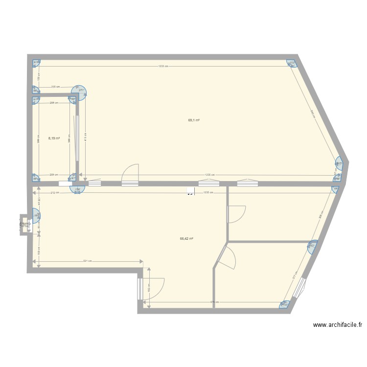 plan de masse. Plan de 0 pièce et 0 m2