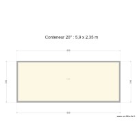 Conteneur 20  6 cellules 01