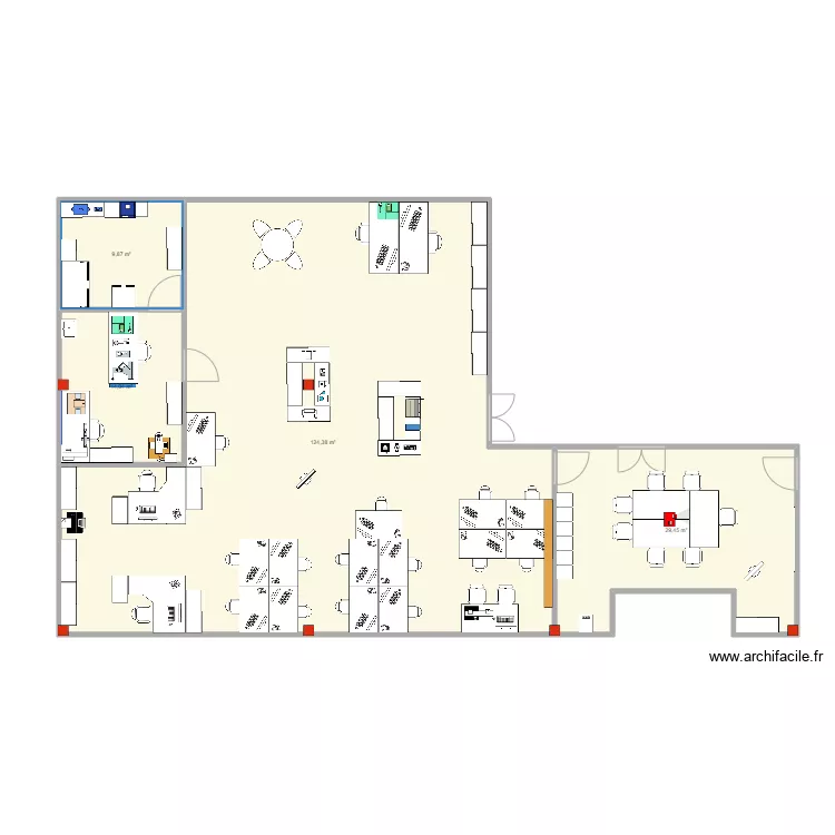 Ecole LVMH - Layout - V.1. Plan de 