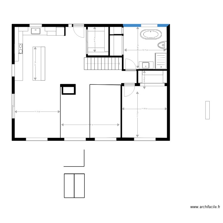 Faucher JP et MC 3. Plan de 0 pièce et 0 m2