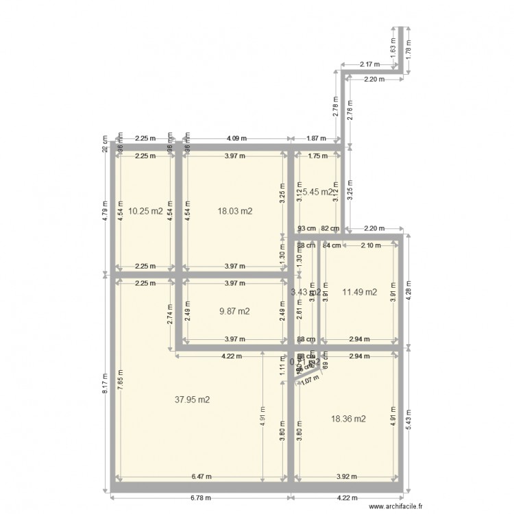 chalet premier. Plan de 0 pièce et 0 m2