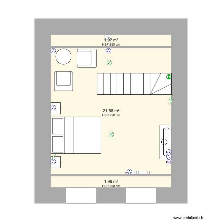 55 centrale 2nd. Plan de 0 pièce et 0 m2