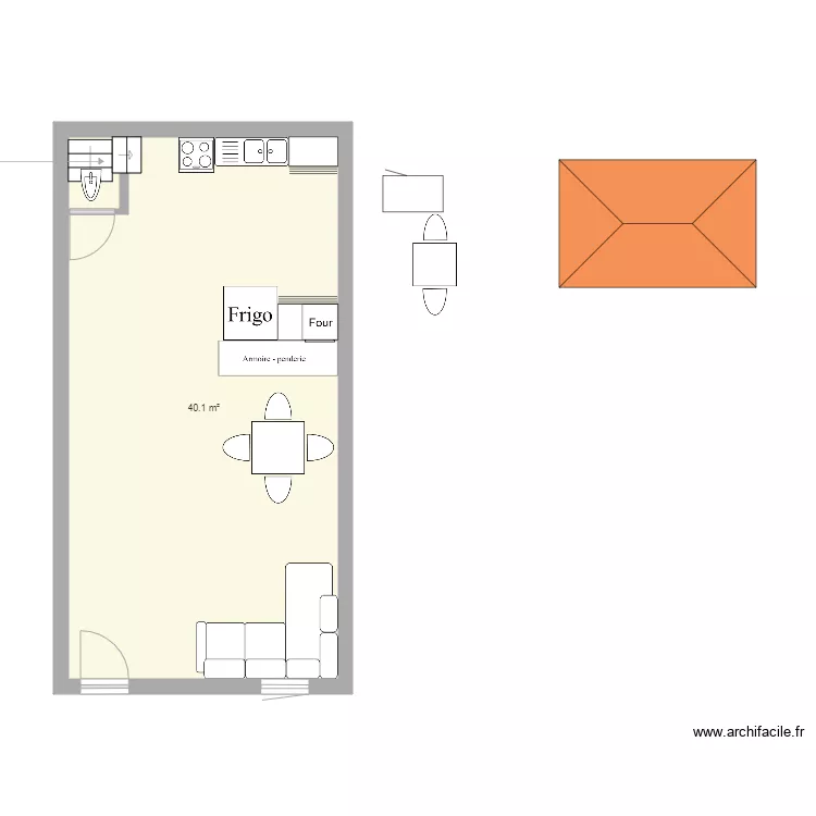 Ste Rapine 1 1er 2&egrave;me. Plan de 