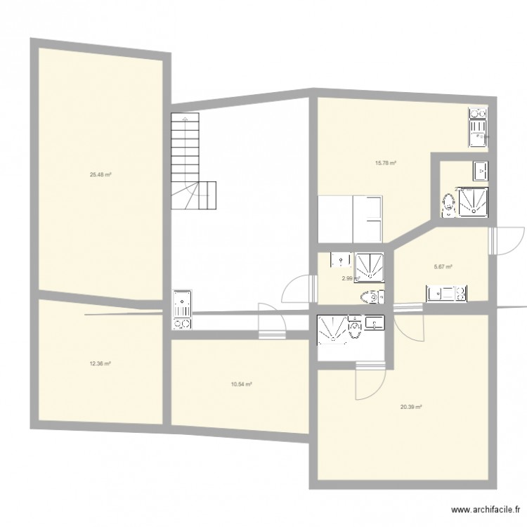 rdv. Plan de 0 pièce et 0 m2