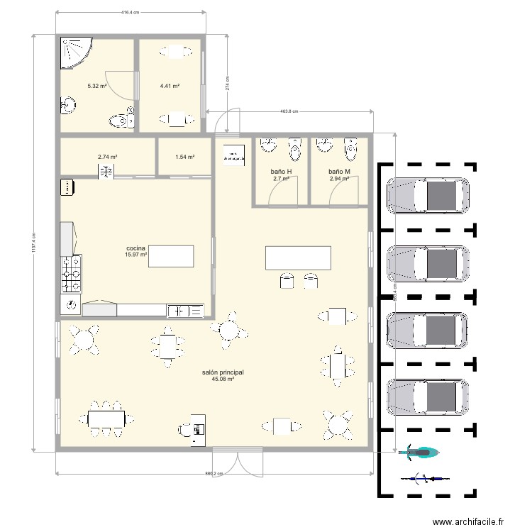 restaurante3. Plan de 0 pièce et 0 m2