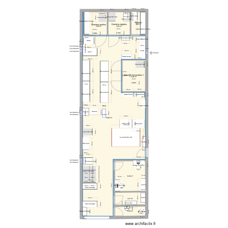 Dorian 120m2 - Montreuil V11. Plan de 8 pièces et 113 m2