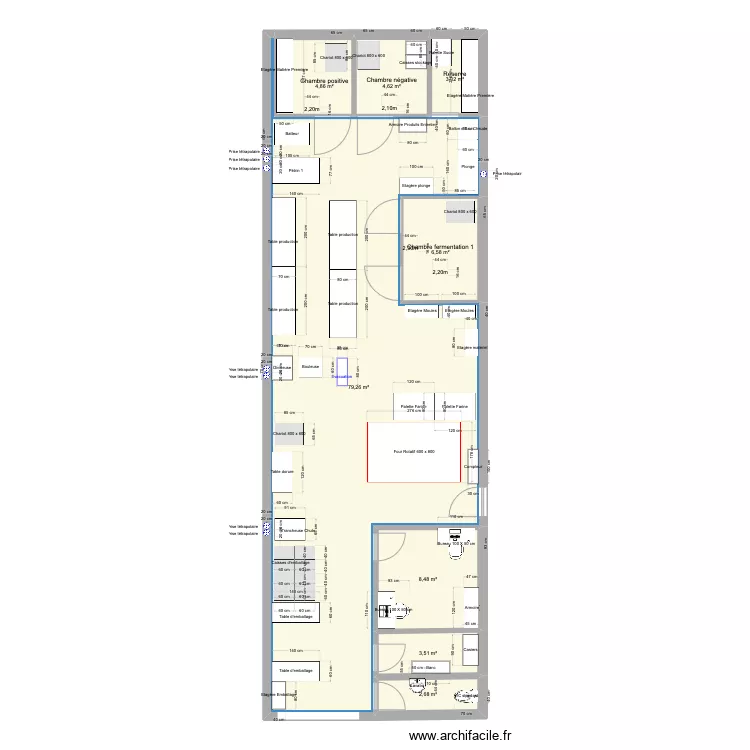 Dorian 120m2 - Montreuil V11. Plan de 