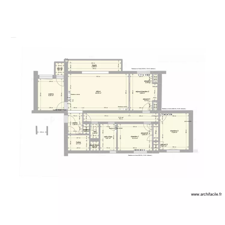 r&eacute;novation et am&eacute;nagement 1. Plan de 
