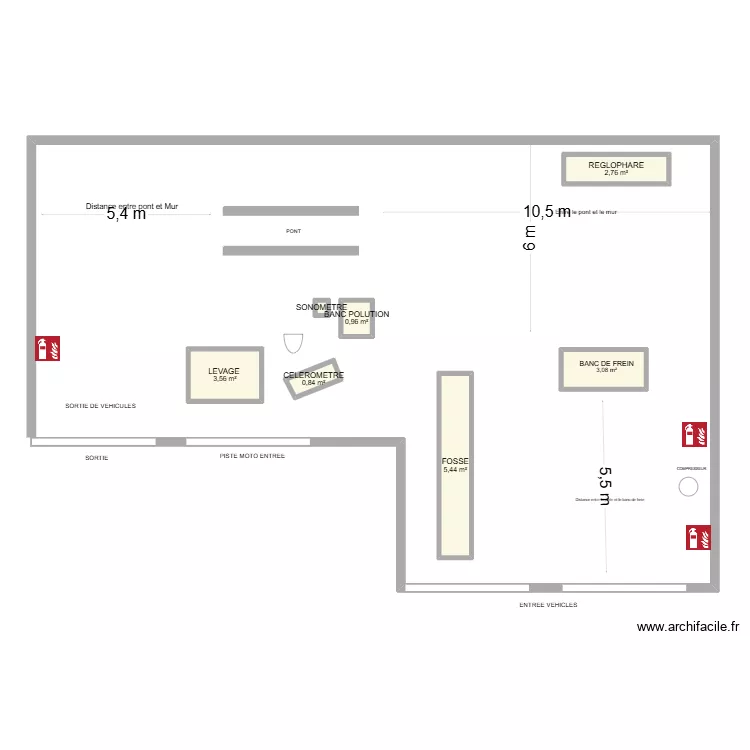 PLAN ARLES. Plan de 7  et 17 m²