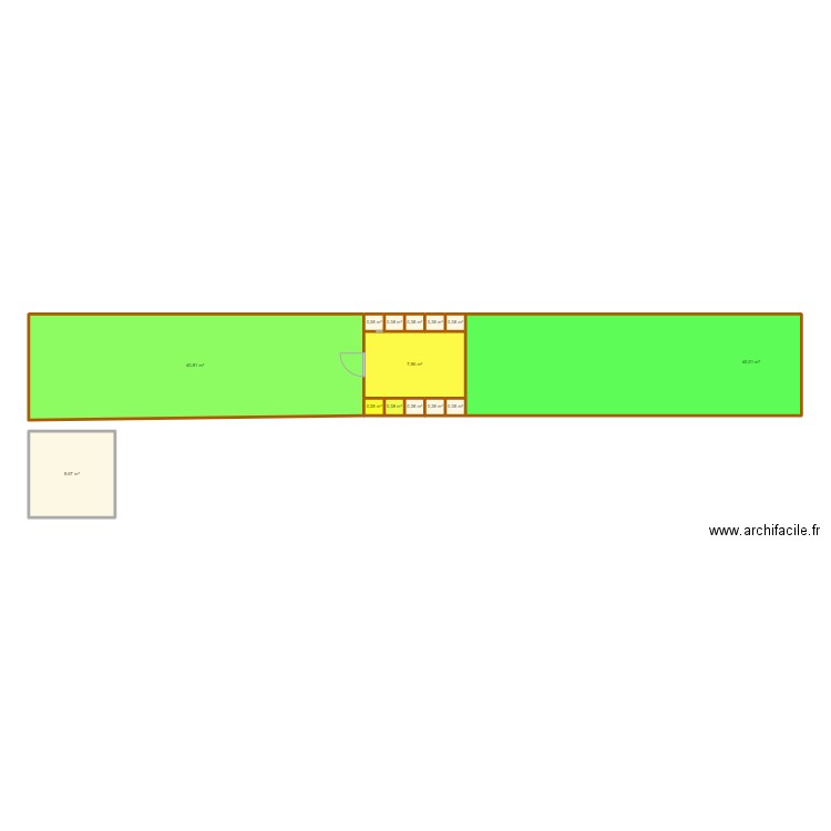 lapin . Plan de 0 pièce et 0 m2