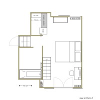 Suite parentale avec dressing aménagé