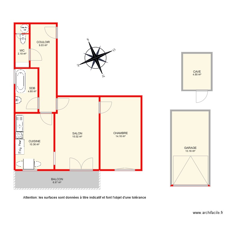 BI4789. Plan de 0 pièce et 0 m2