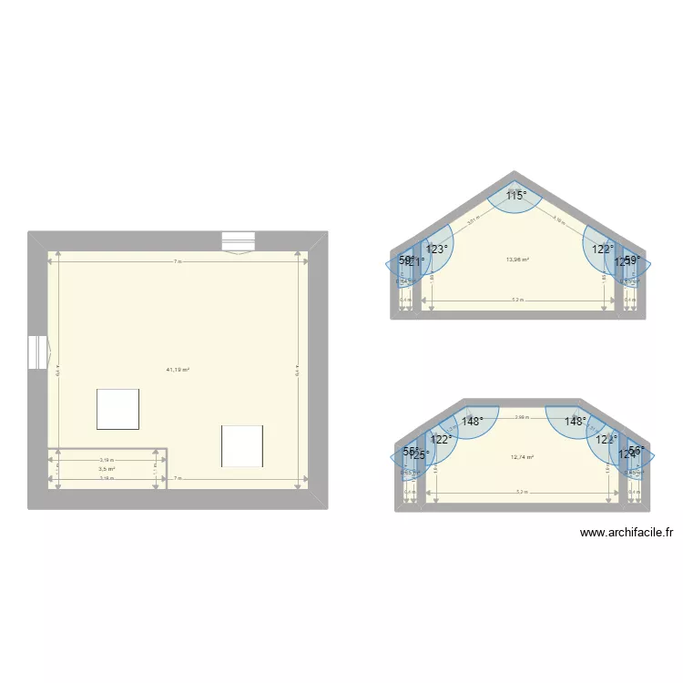 CHRISTOPHELLE. Plan de 