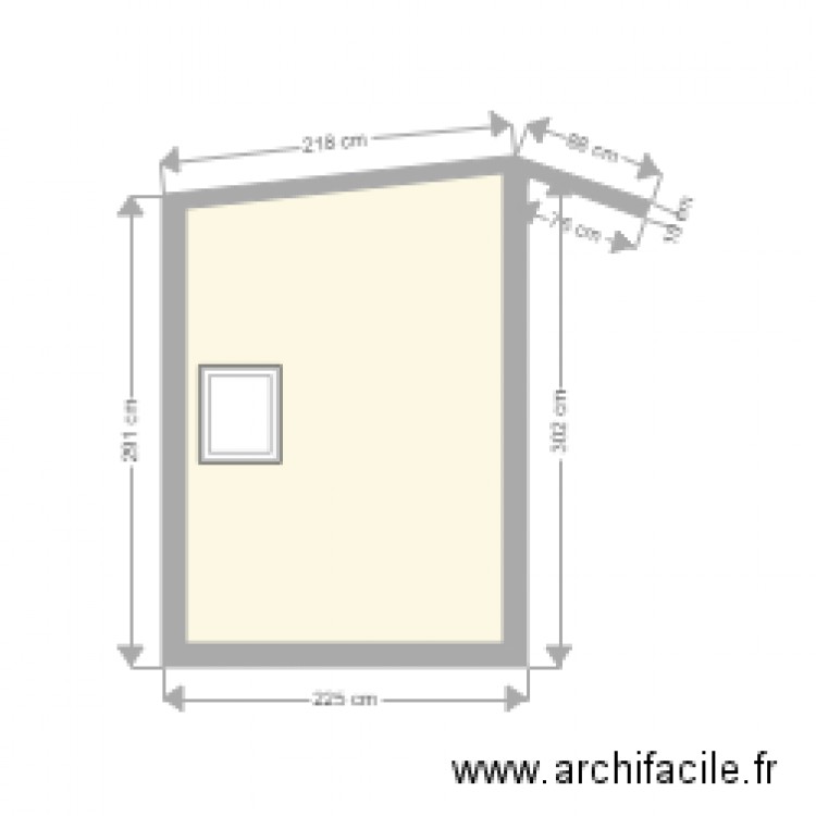 caravane vue coté sud version 1. Plan de 0 pièce et 0 m2