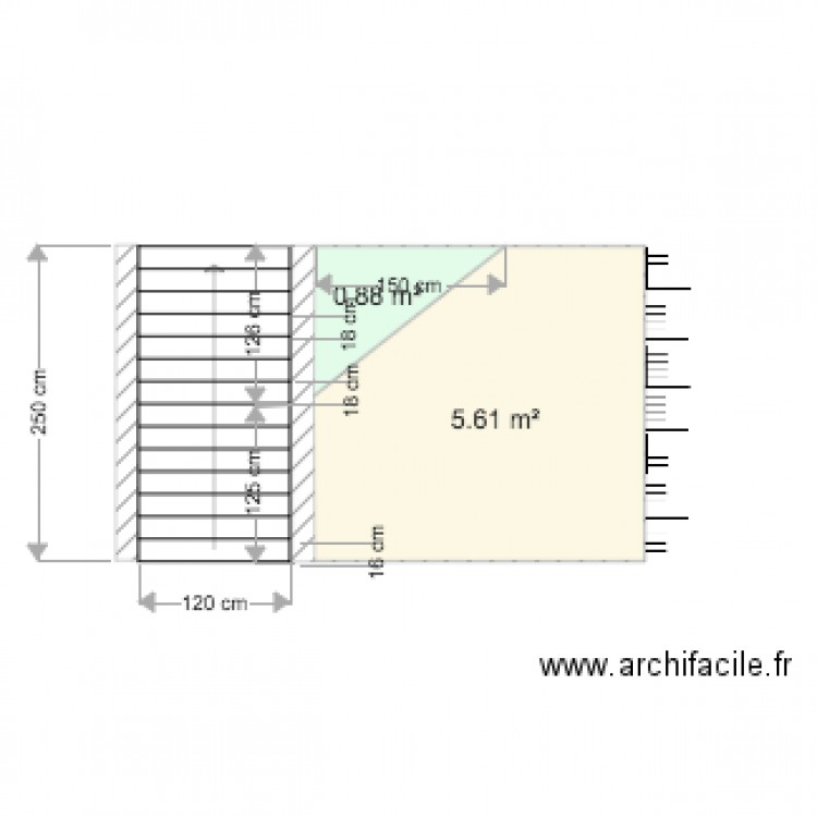 escalierest2. Plan de 0 pièce et 0 m2