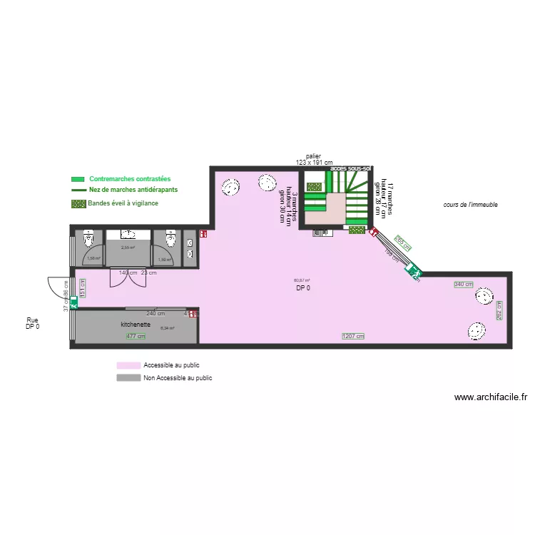 PEREIRE RECYCLAGE RECUPERATION APRES TRAVAUX. Plan de PEREIRE RECYCLAGE RECUPERATION APRES TRAVAUX. Plan de