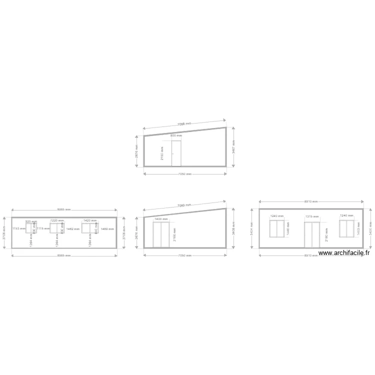 gosselin pergola. Plan de 