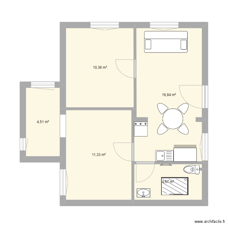 madrias. Plan de 0 pièce et 0 m2