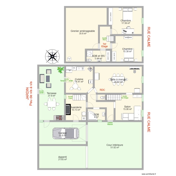 MULLER. Plan de 0 pièce et 0 m2