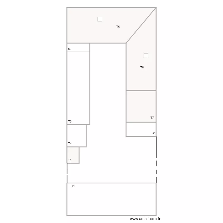 Mission Avant Travaux Aiguillon sur Mer. Plan de 