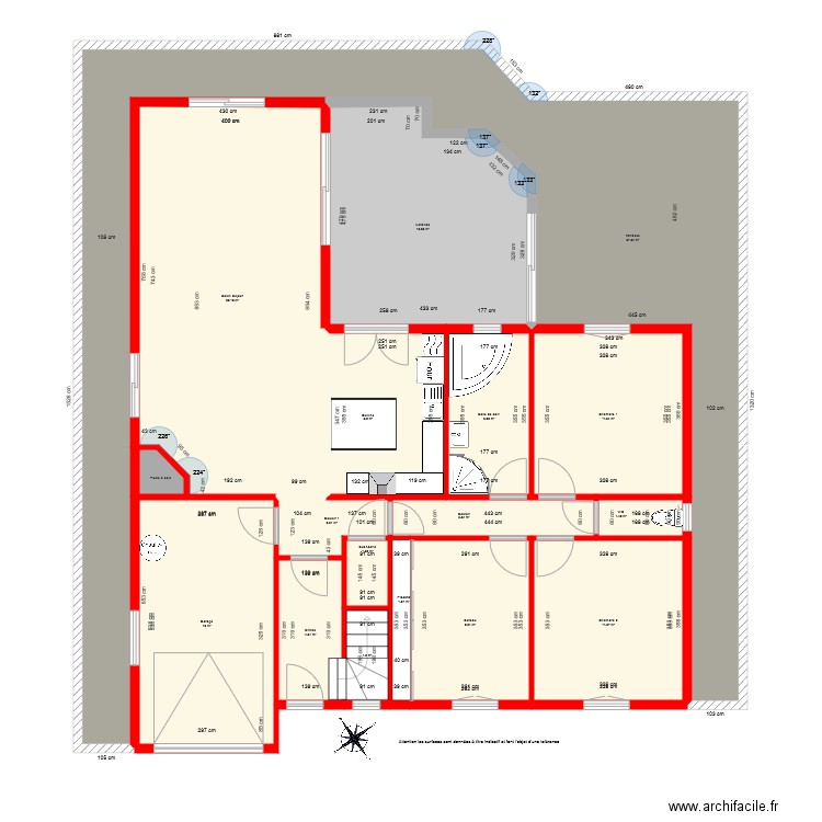 BI 3970 rdc coté . Plan de 0 pièce et 0 m2