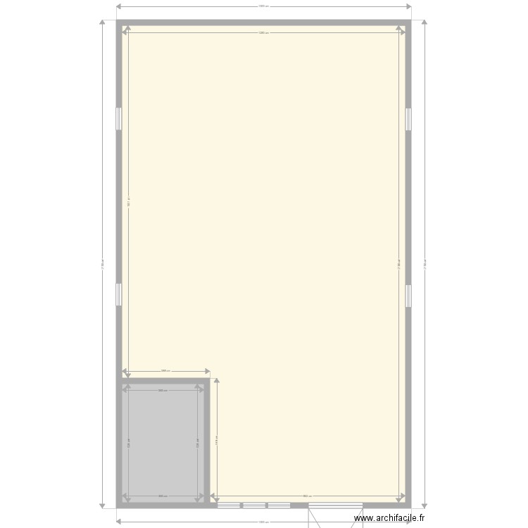 Brétigny Limousin 2 Existant. Plan de 0 pièce et 0 m2