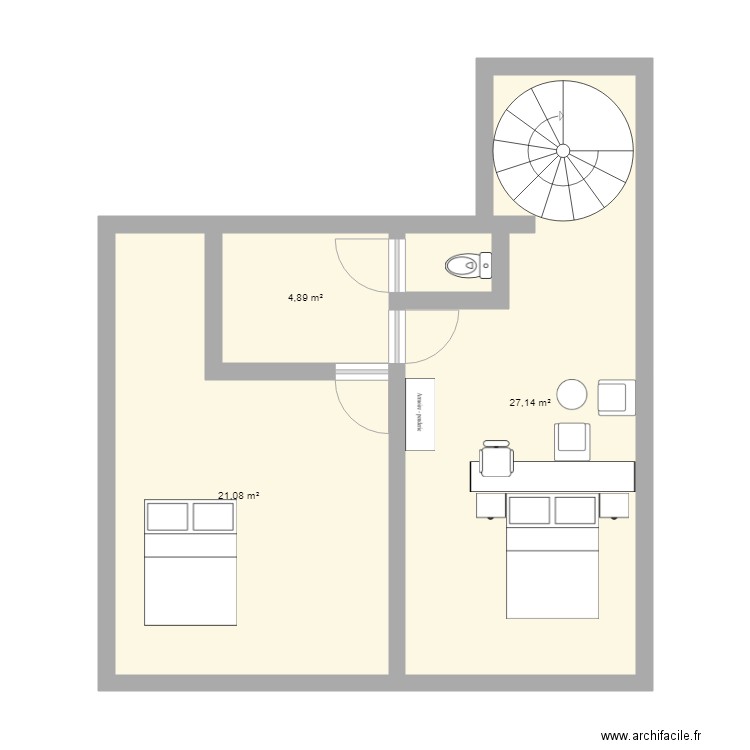 ETAGE 2. Plan de 0 pièce et 0 m2