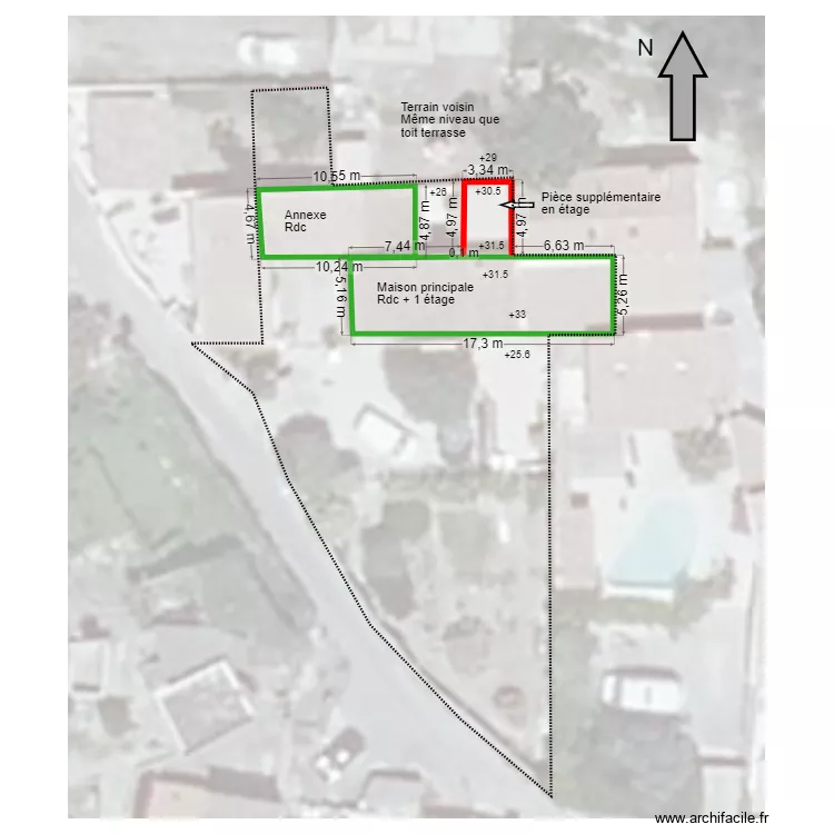 DP2 après travaux4. Plan de DP2 après travaux4. Plan de
